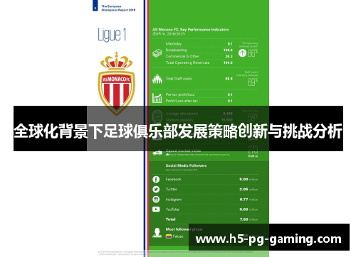 全球化背景下足球俱乐部发展策略创新与挑战分析